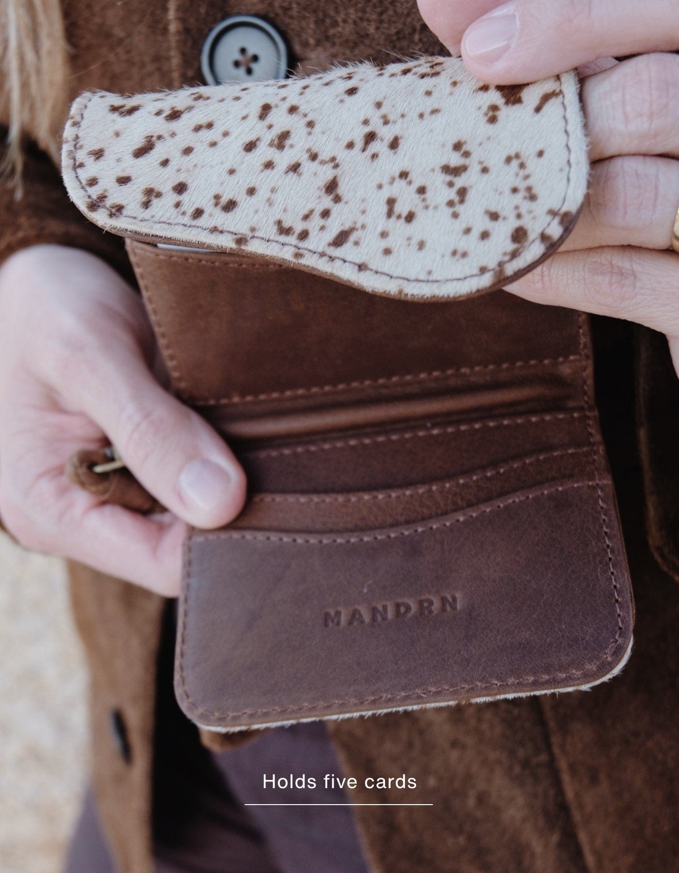 Mandrn Noa Wallet - Speckled Wallets &amp; Money Clips