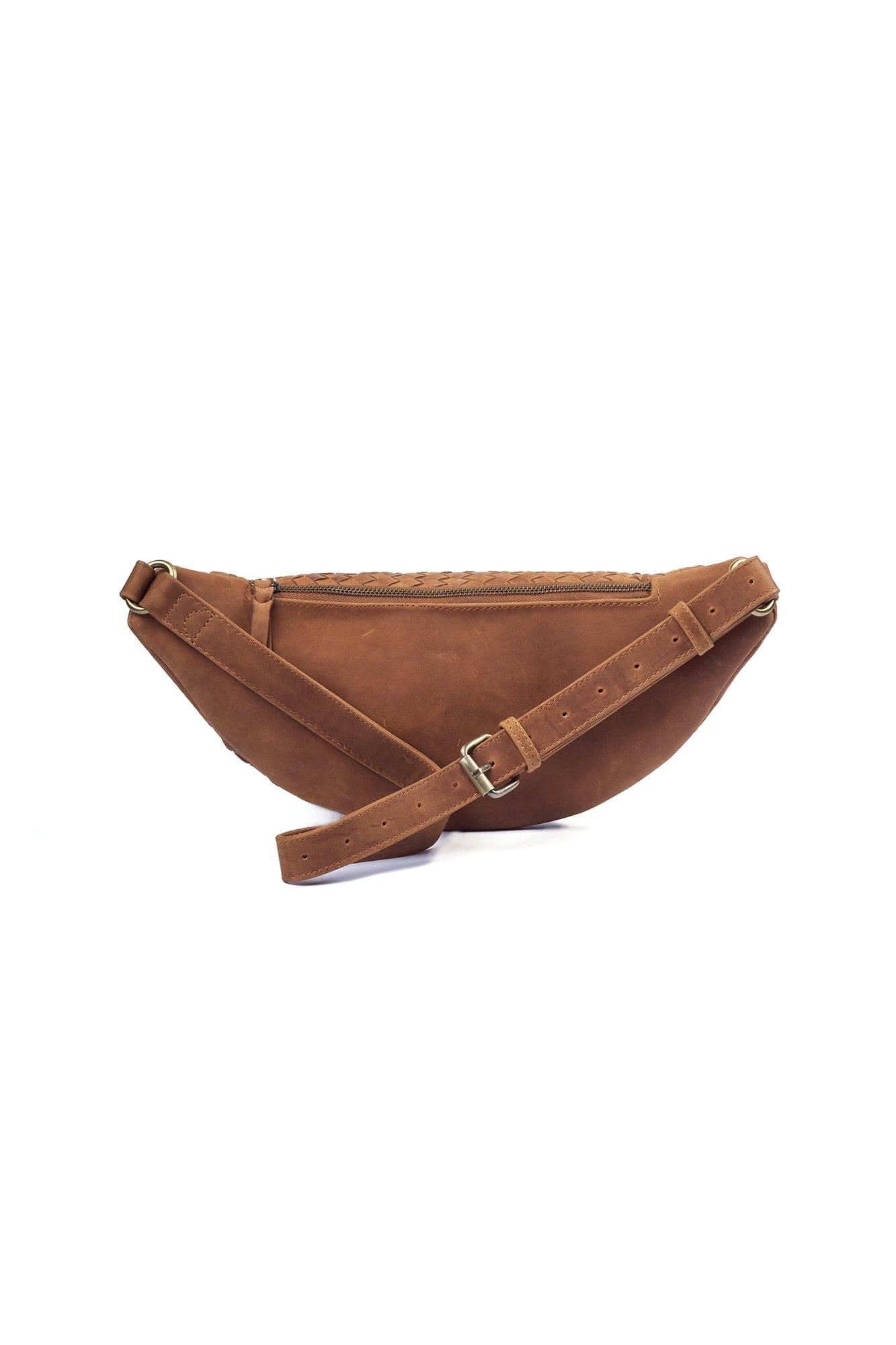 Mandrn [PRE-ORDER]- Woven Atlas - Saddle (Light) Fanny Pack