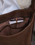 MANDRN [PRE-ORDER] - Woven Evra Tote - Saddle (Dark) tote