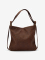 MANDRN [PRE-ORDER] Woven Evra Tote - Saddle (Dark) tote