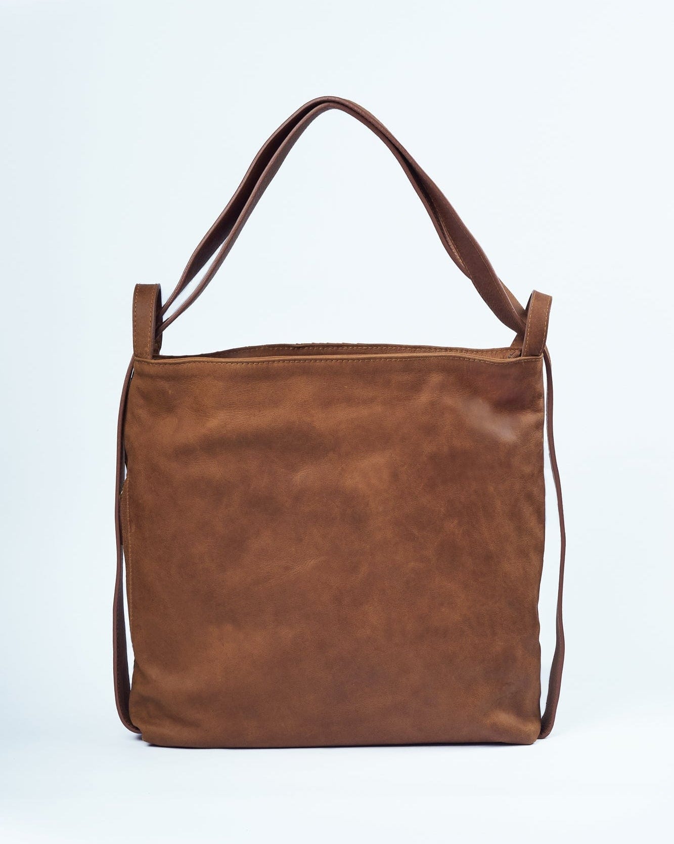 MANDRN [PRE-ORDER] Woven Evra Tote - Saddle (Light) tote