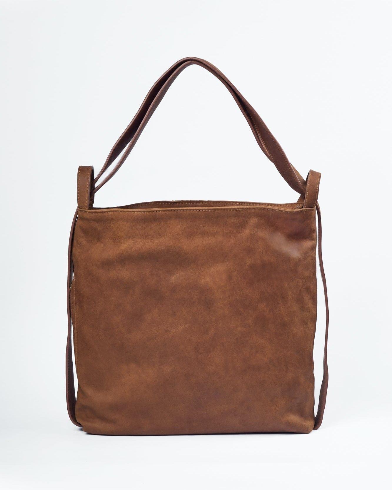 MANDRN [PRE-ORDER] Woven Evra Tote - Saddle (Light) tote