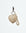 Mandrn Puffy Heart Keychain - Bone Keychain