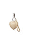 Mandrn Puffy Heart Keychain - Bone Keychain