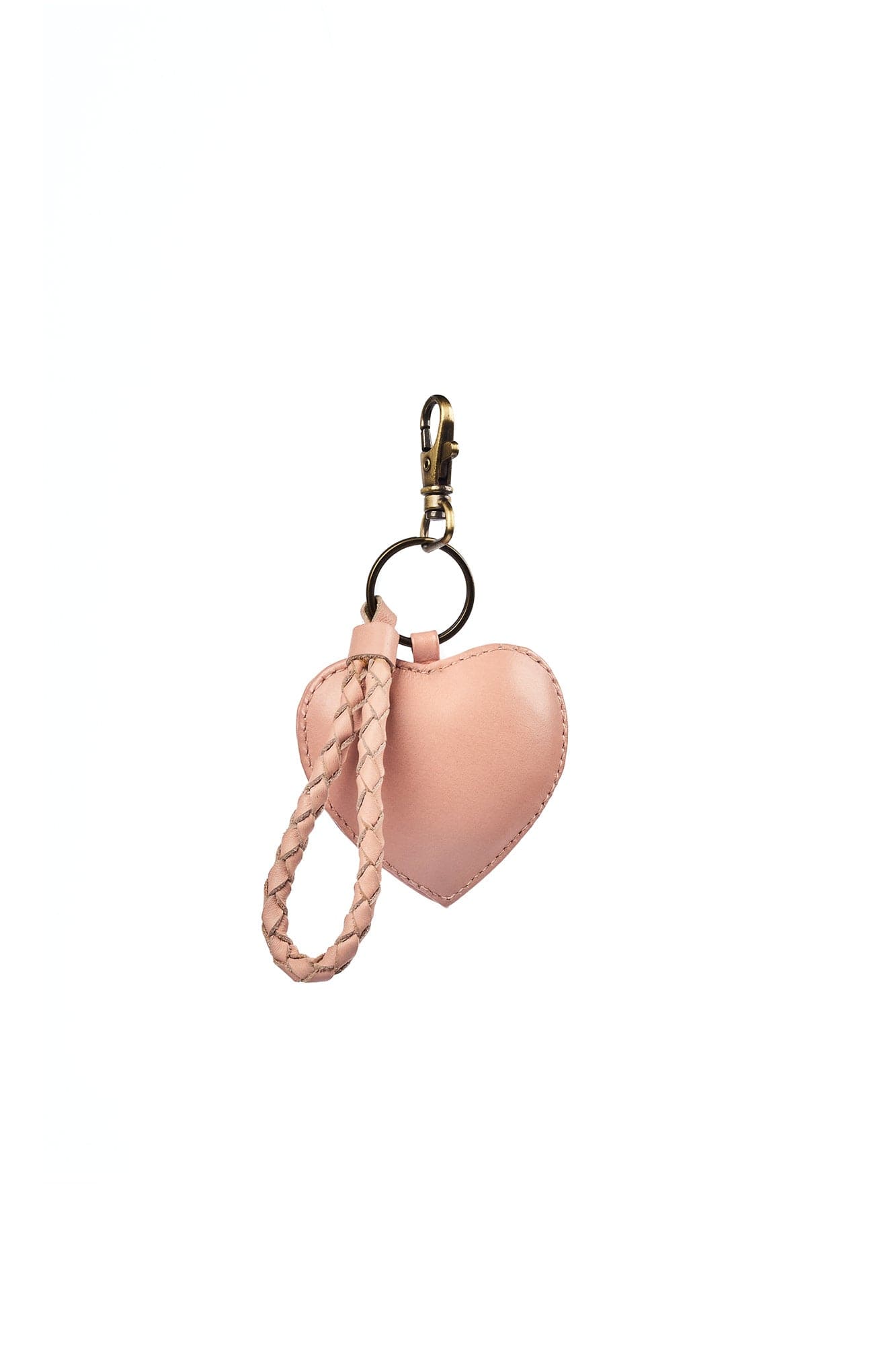 Mandrn Puffy Heart Keychain - Pink Keychain