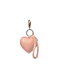 Mandrn Puffy Heart Keychain - Pink Keychain
