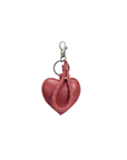 Mandrn Puffy Heart Keychain - Red Keychain