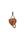 Mandrn Puffy Heart Keychain - Saddle (Light) Keychain