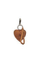 Mandrn Puffy Heart Keychain - Saddle (Light) Keychain