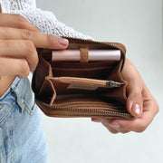 Mandrn Quin Wallet - Tan Wallets & Money Clips