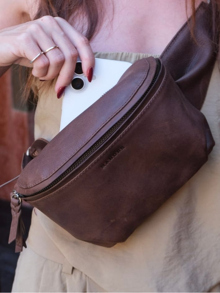 Mandrn Remy - Saddle Dark Fanny Pack