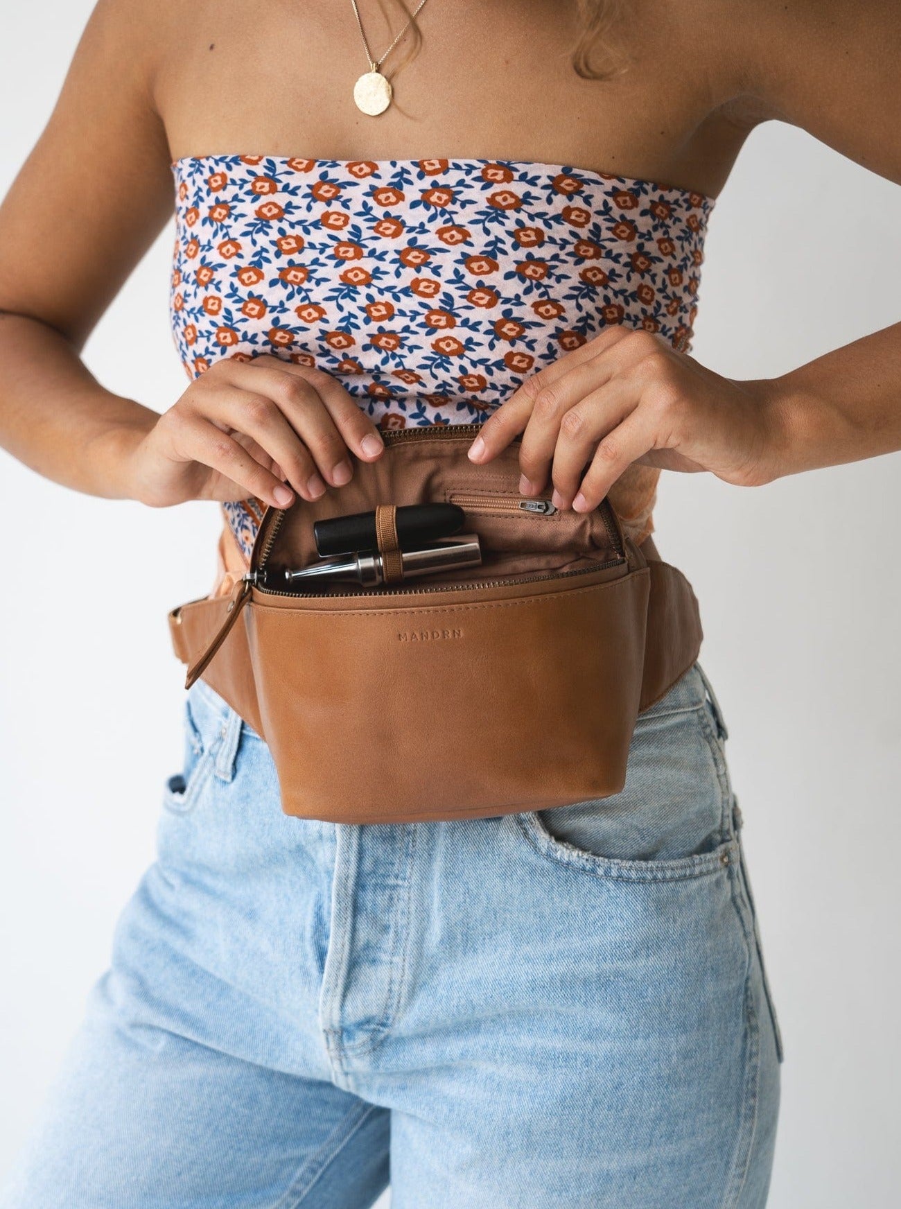 Mandrn Remy - Tan Fanny Pack