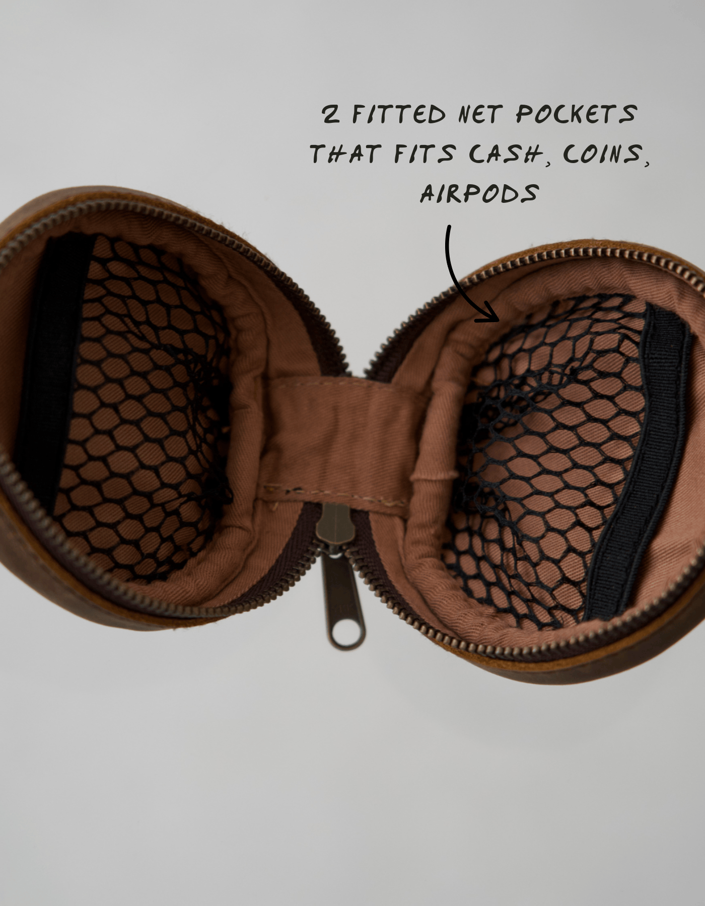 Mandrn Rover Circle Pouch - Saddle (Dark) Circle Pouch Add-On