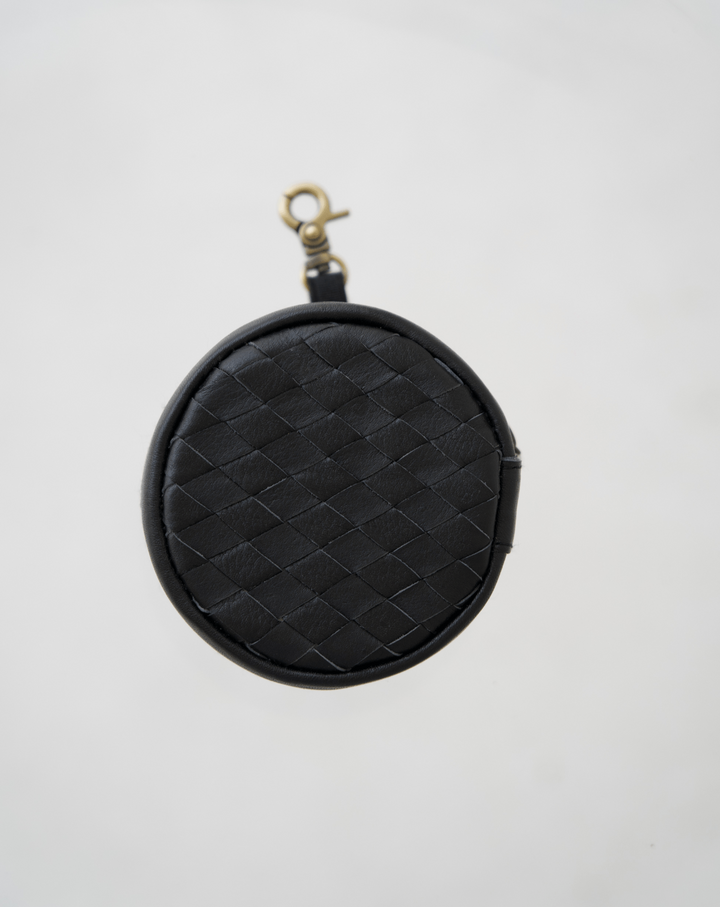 Mandrn Rover Woven Circle Pouch - Black Circle Pouch Add-On