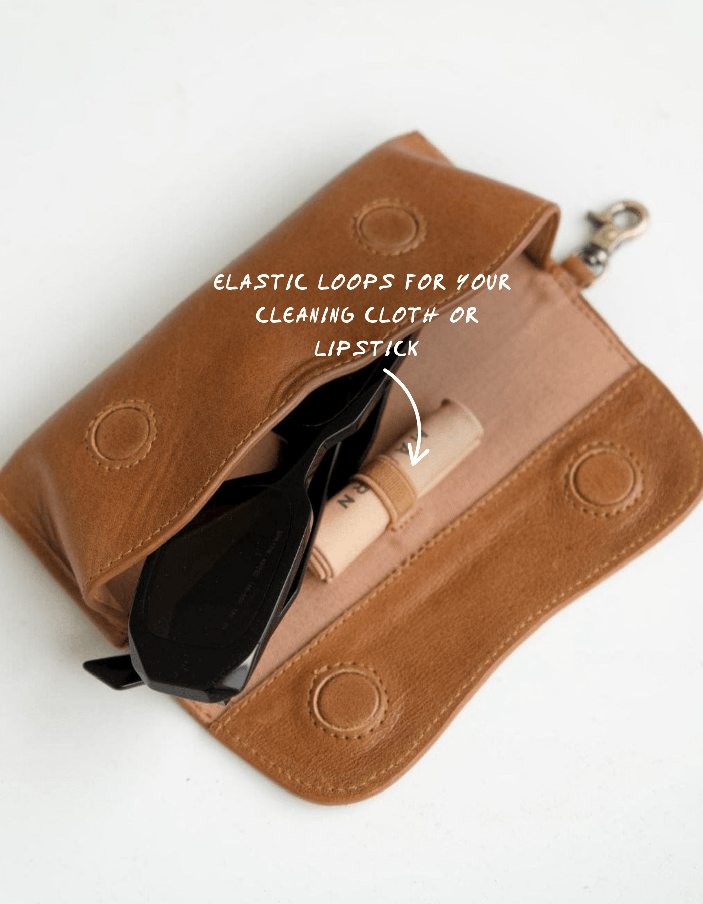 Mandrn Sol Case - Tan Sunglasses Case