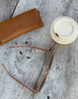 Mandrn Sol Case - Tan Sunglasses Case