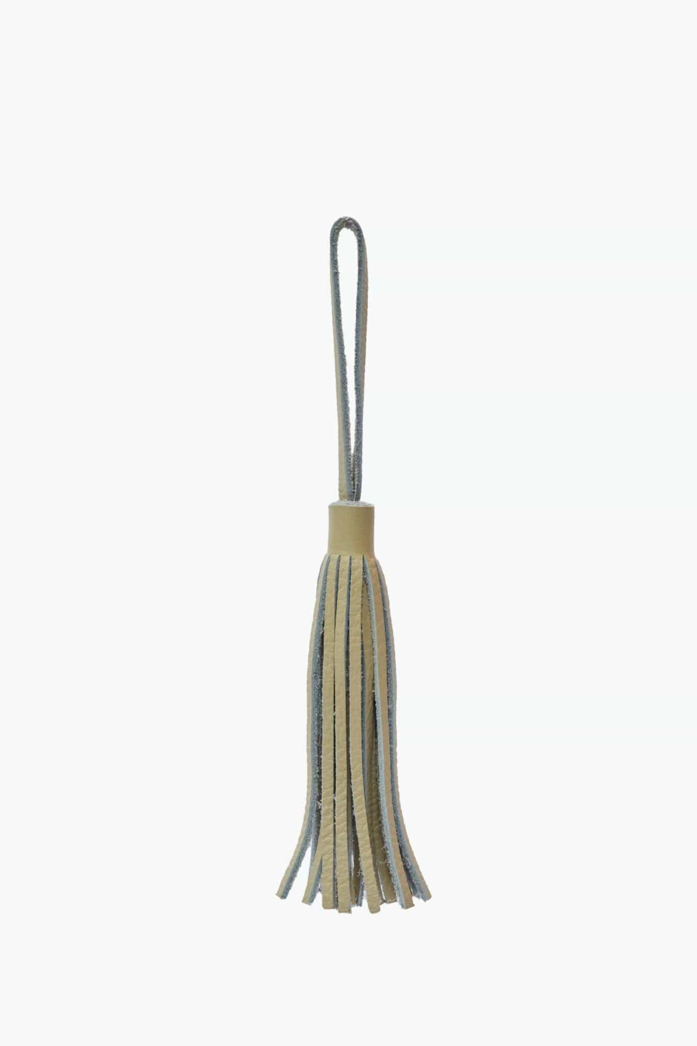 Mandrn Tassels - Bone Keychain