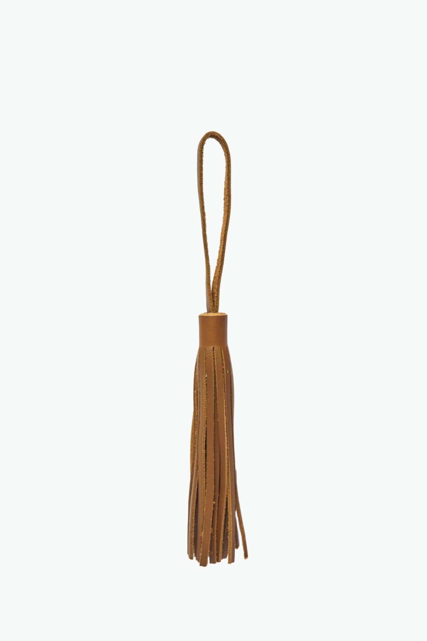 Mandrn Tassels - Tan Keychain