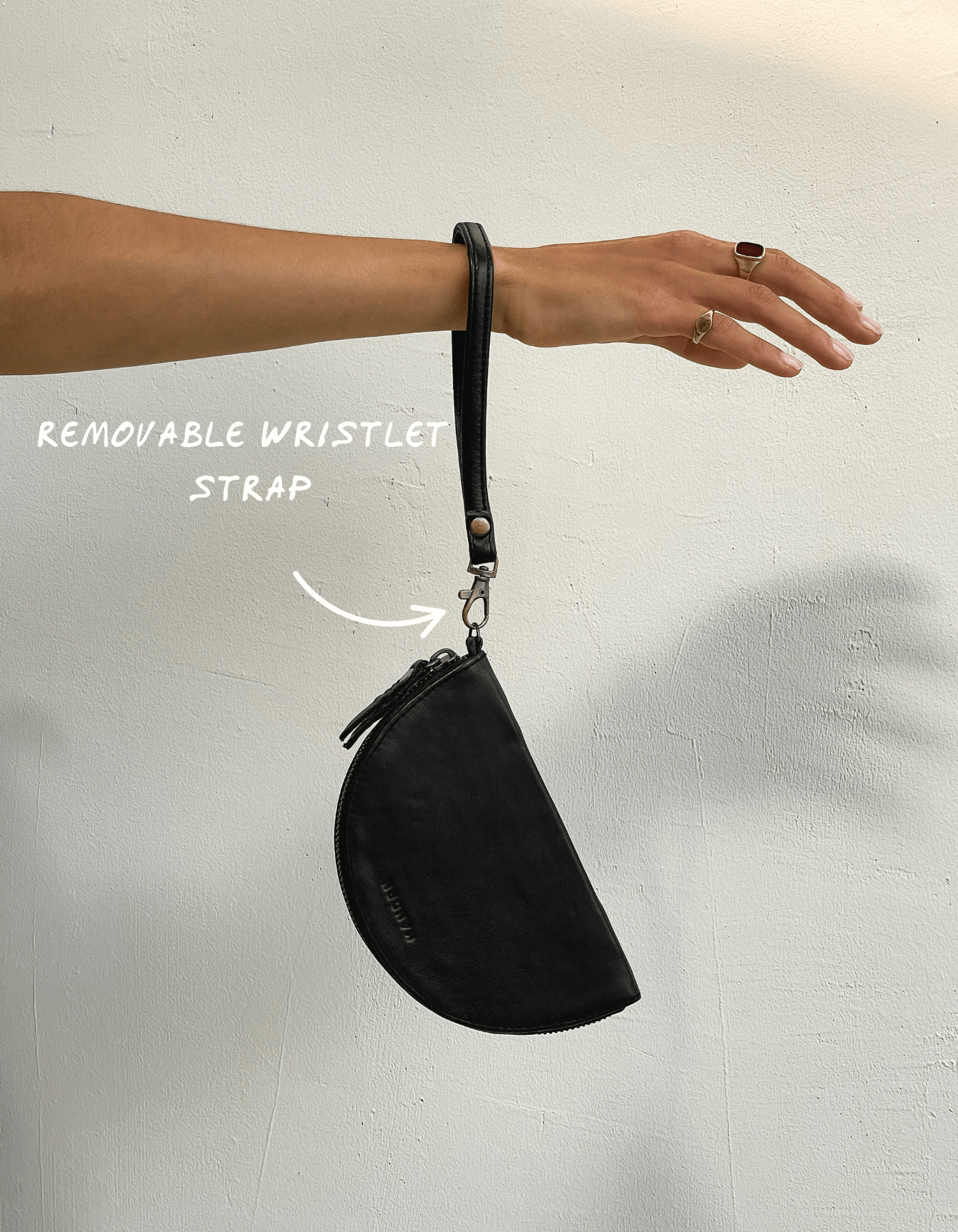 Mandrn Wedge Wallet - Black Wallets &amp; Money Clips