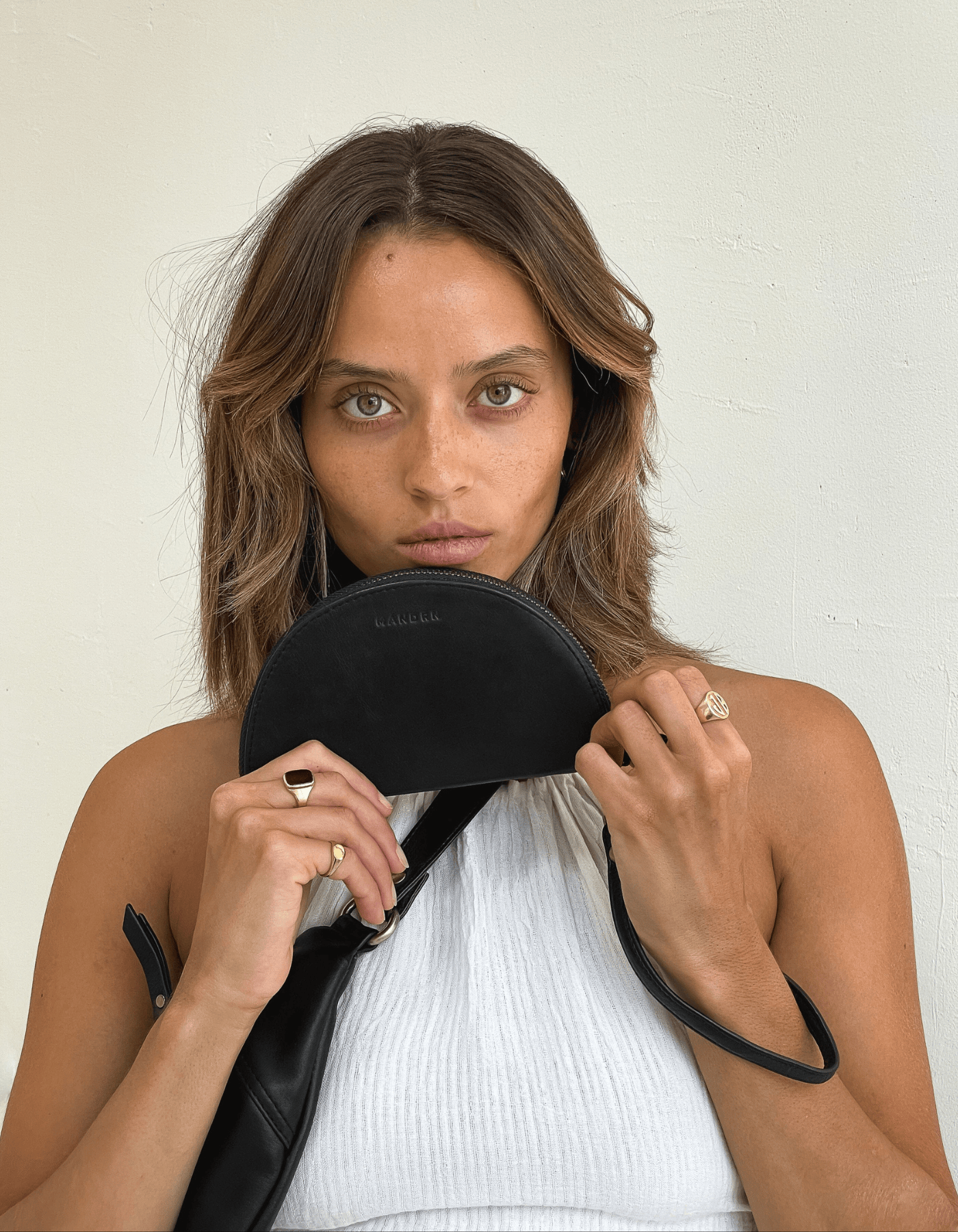 Mandrn Wedge Wallet - Black Wallets &amp; Money Clips