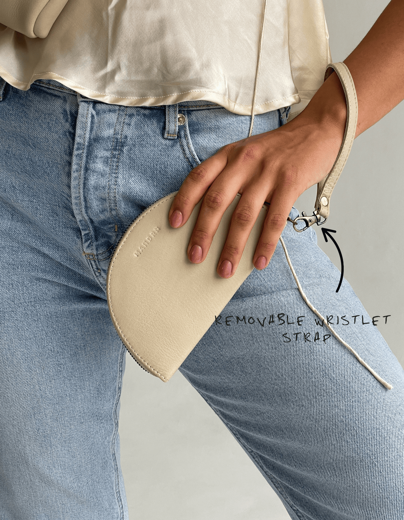 Mandrn Wedge Wallet - Bone Wallets &amp; Money Clips