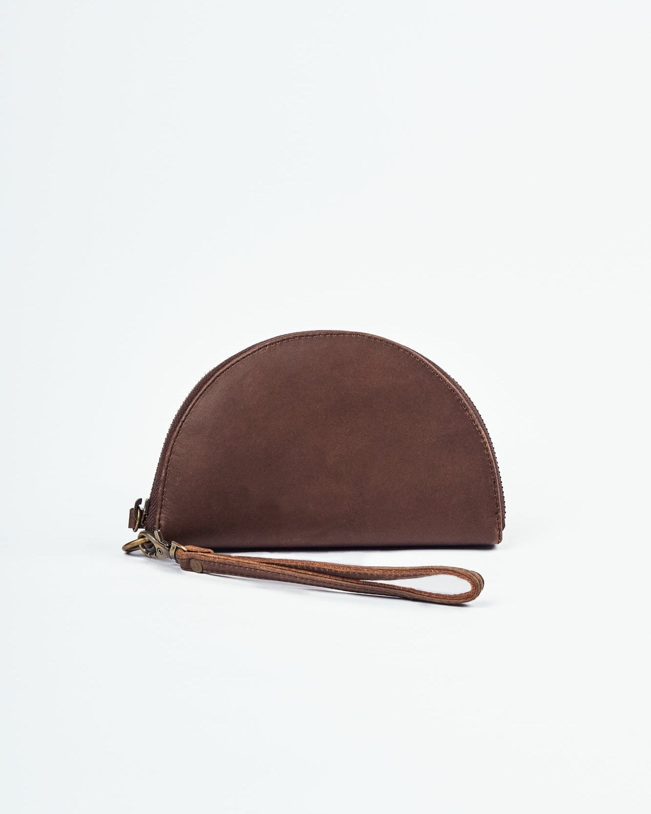 Mandrn Wedge Wallet - Saddle (Dark) Wallets & Money Clips