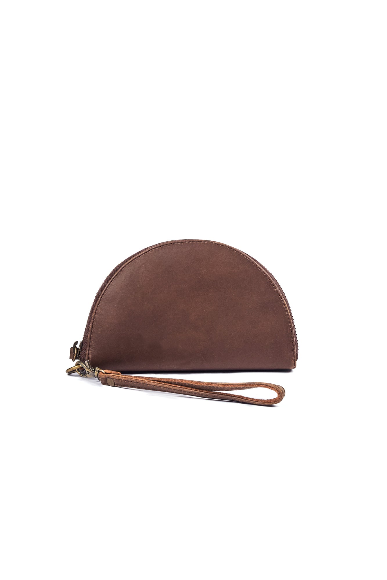 Mandrn Wedge Wallet - Saddle (Dark) Wallets & Money Clips