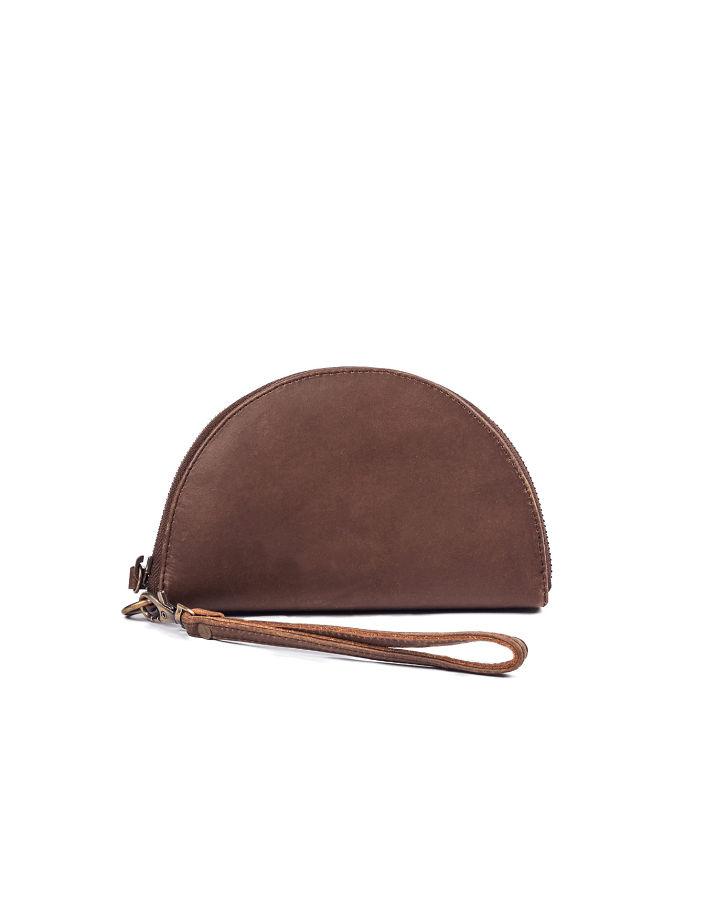 Mandrn Wedge Wallet - Saddle (Dark) Wallets & Money Clips