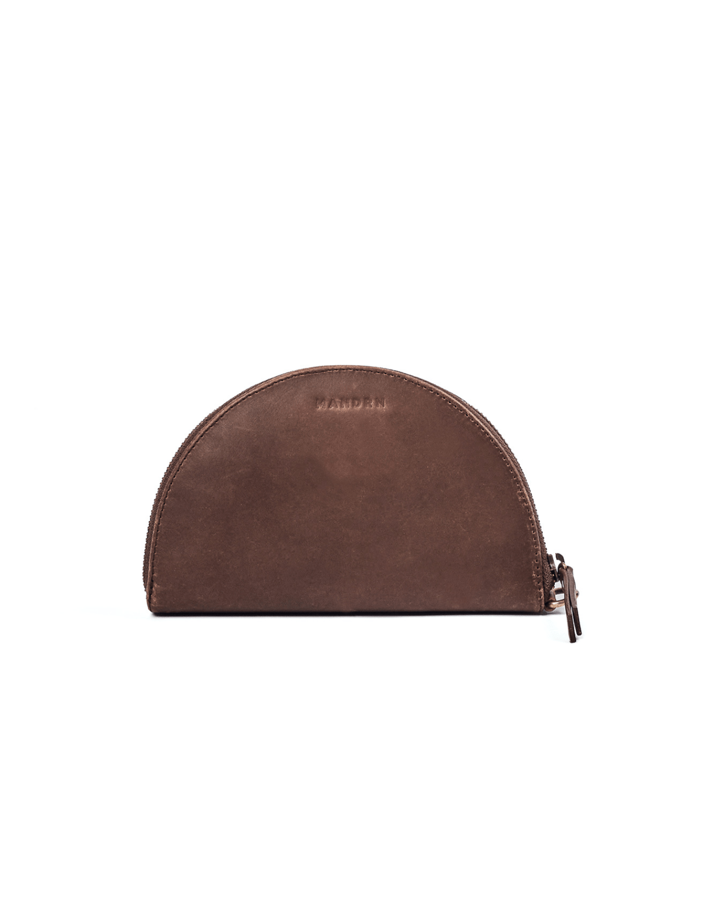 Mandrn Wedge Wallet - Saddle (Dark) Wallets & Money Clips