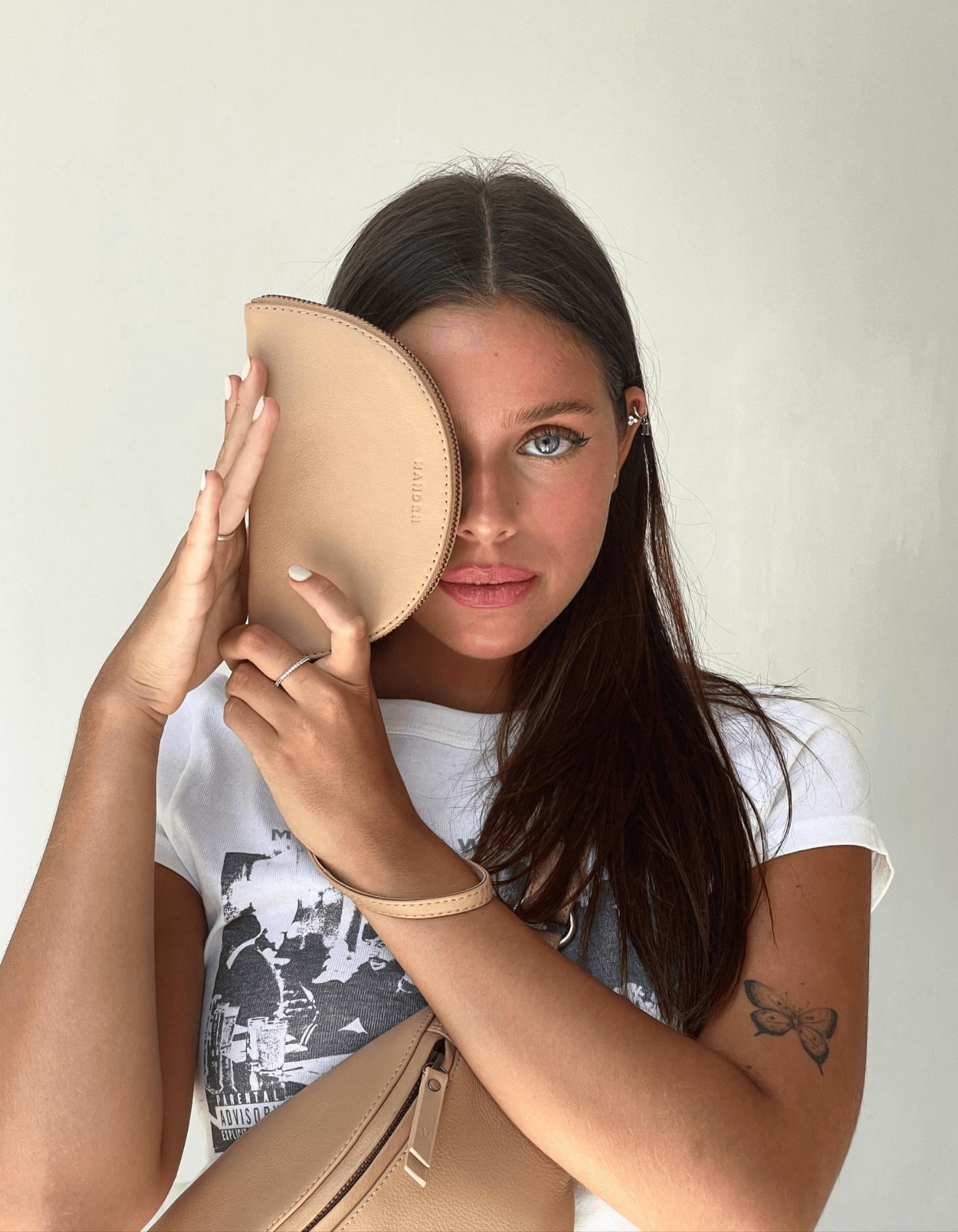 Mandrn Wedge Wallet - Sand Wallets &amp; Money Clips