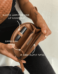 Mandrn Wedge Wallet - Tan Wallets & Money Clips