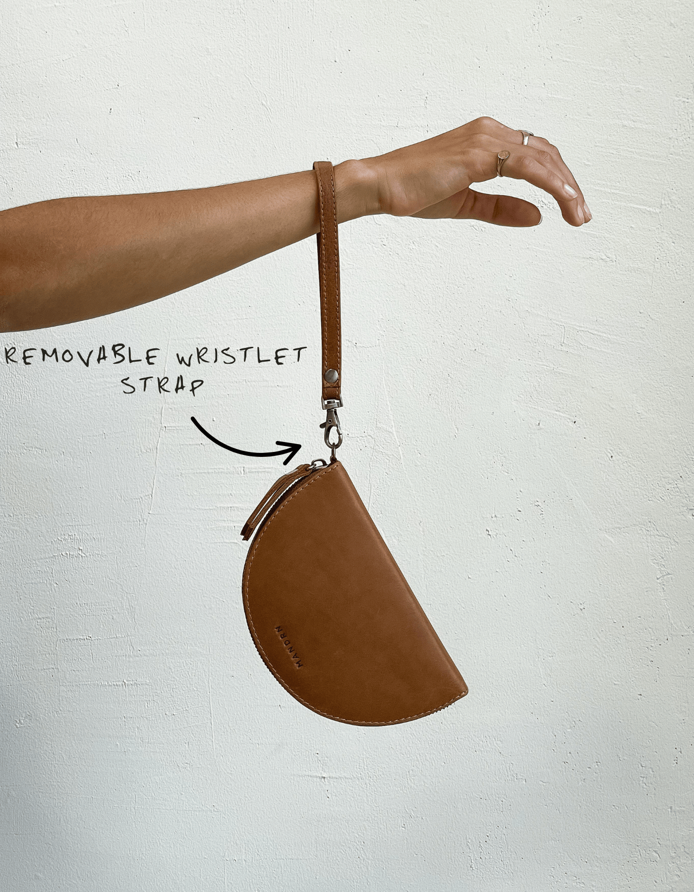 Mandrn Wedge Wallet - Tan Wallets &amp; Money Clips