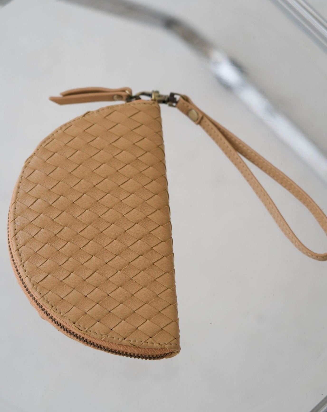 Mandrn Wedge Woven Wallet - Sand Wallets & Money Clips