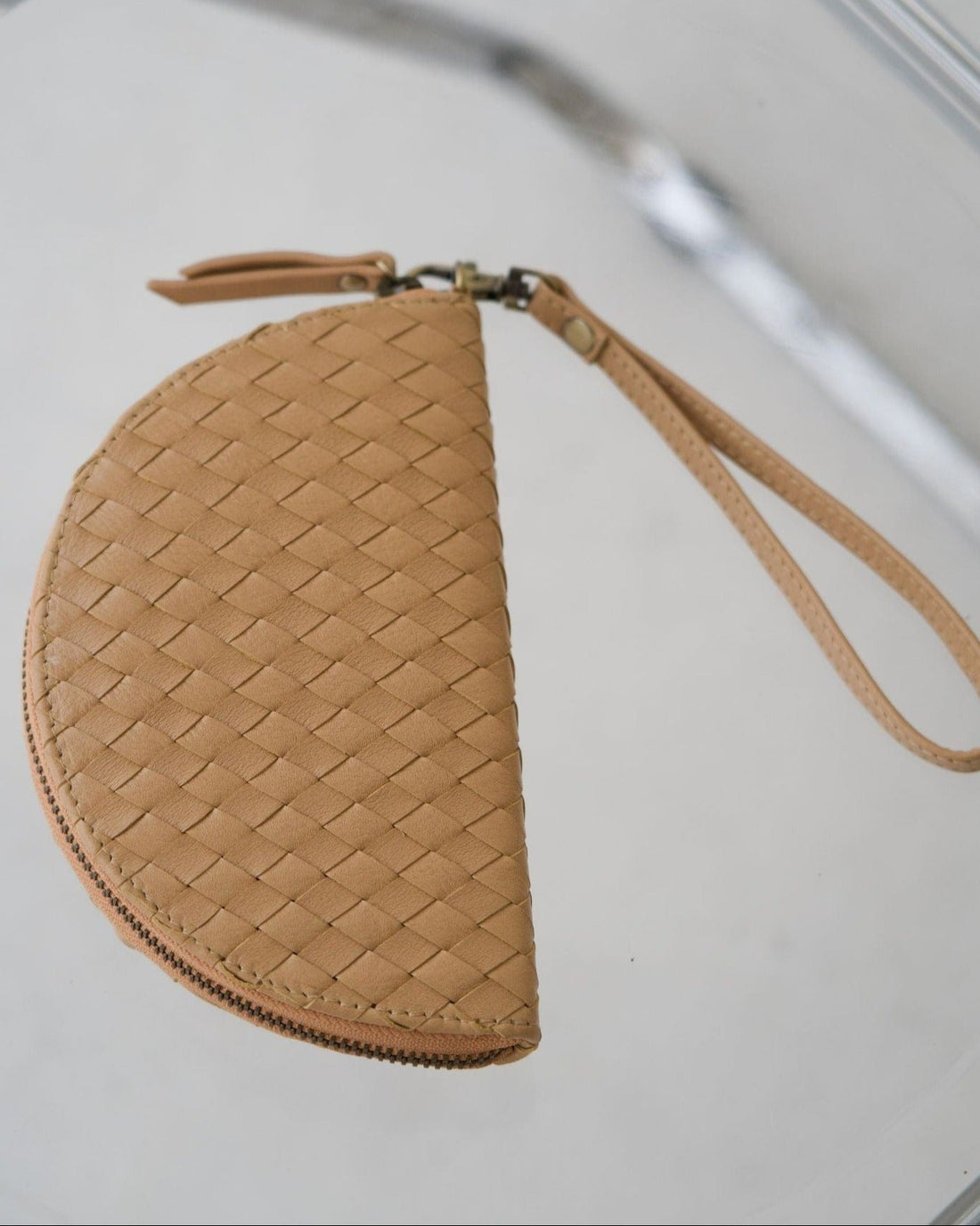 Mandrn Wedge Woven Wallet - Sand Wallets & Money Clips