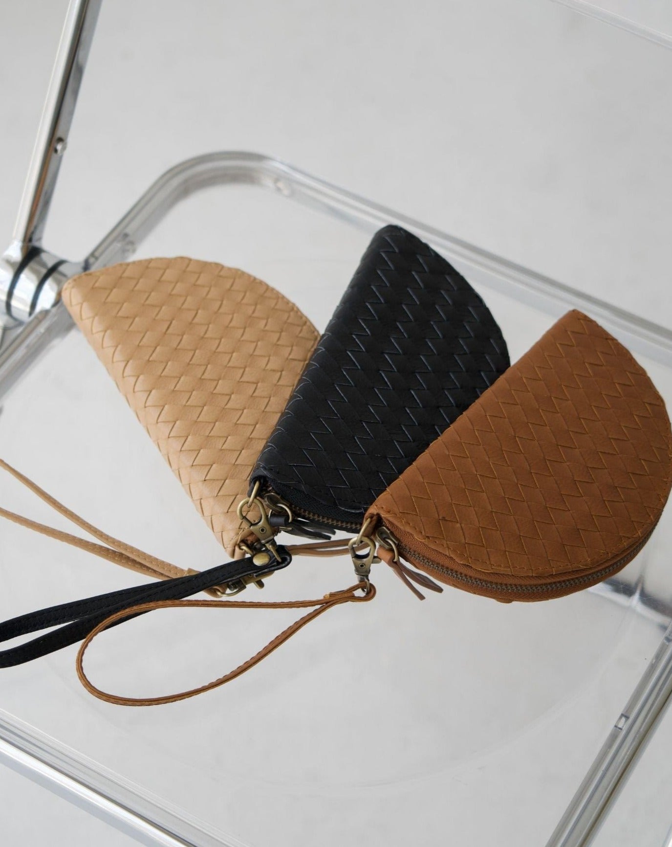 Mandrn Wedge Woven Wallet - Sand Wallets &amp; Money Clips