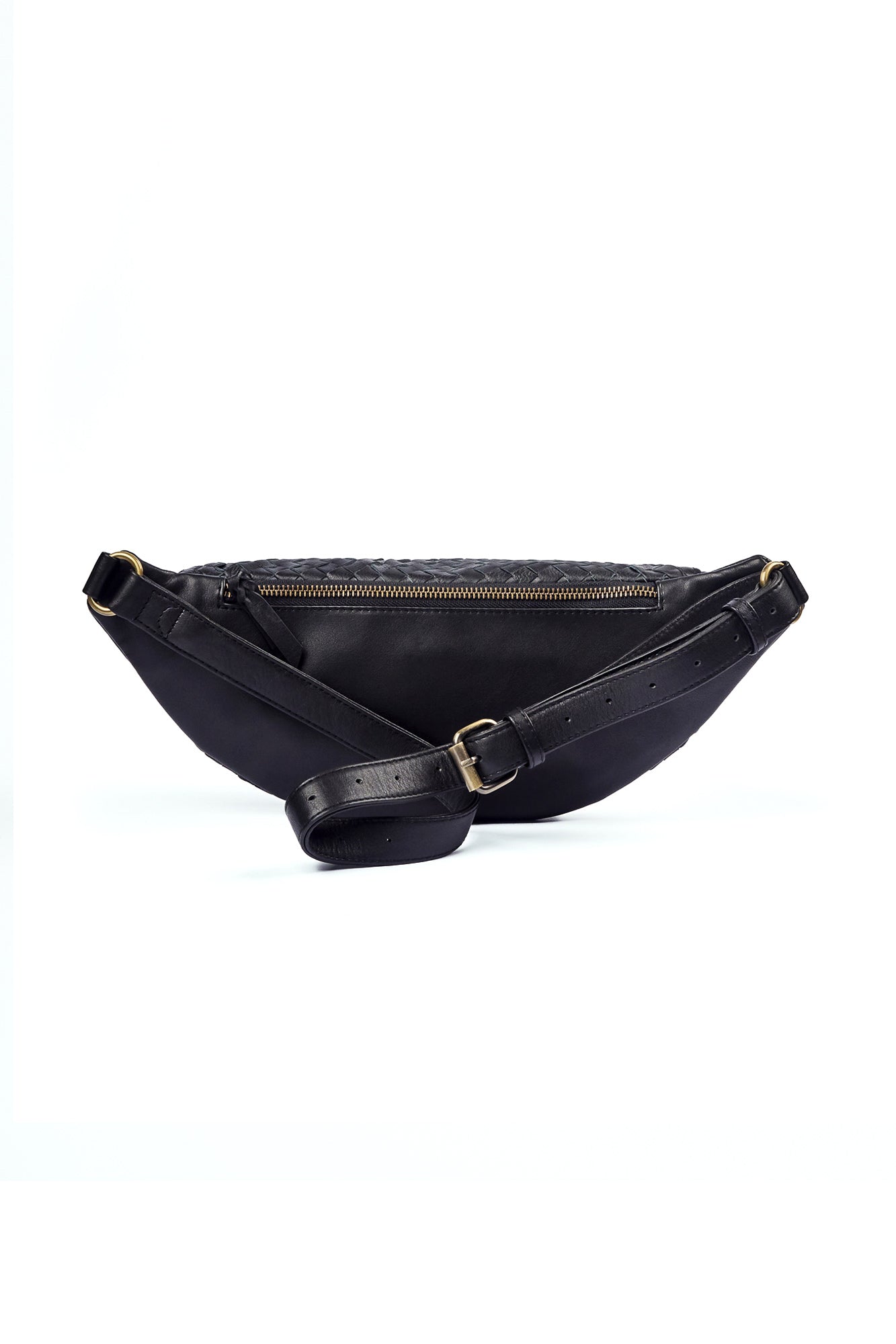 Mandrn Woven Atlas - Black Fanny Pack