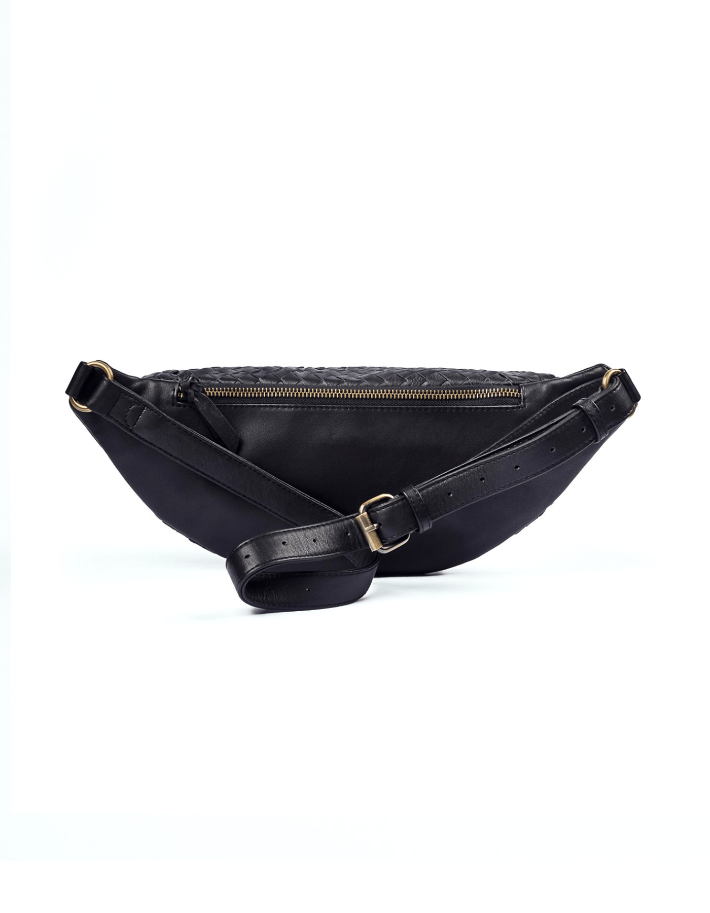 Mandrn Woven Atlas - Black Fanny Pack