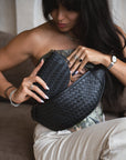 Mandrn Woven Atlas - Black Fanny Pack