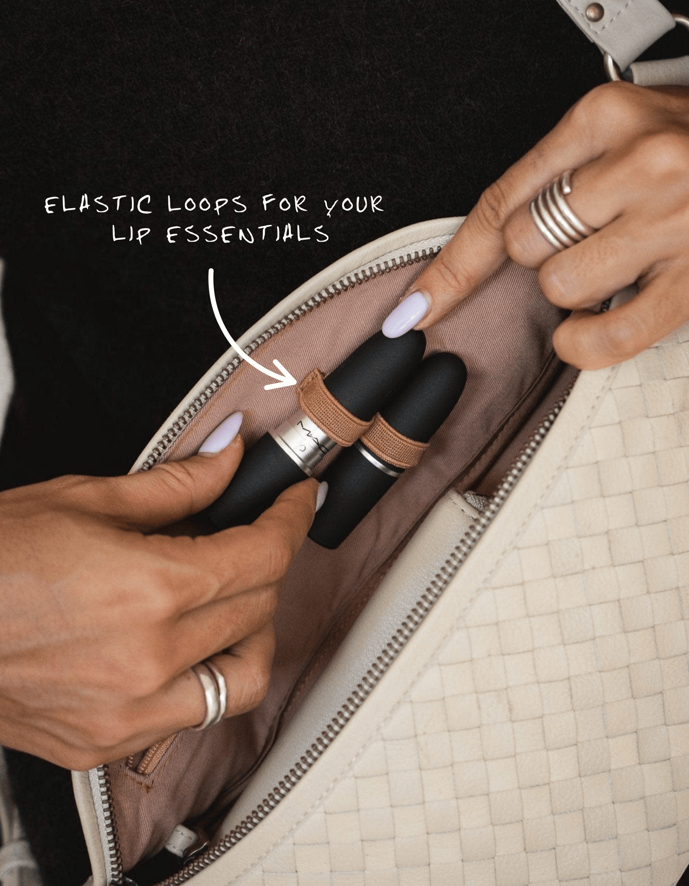 Mandrn Woven Atlas - Bone Fanny Pack