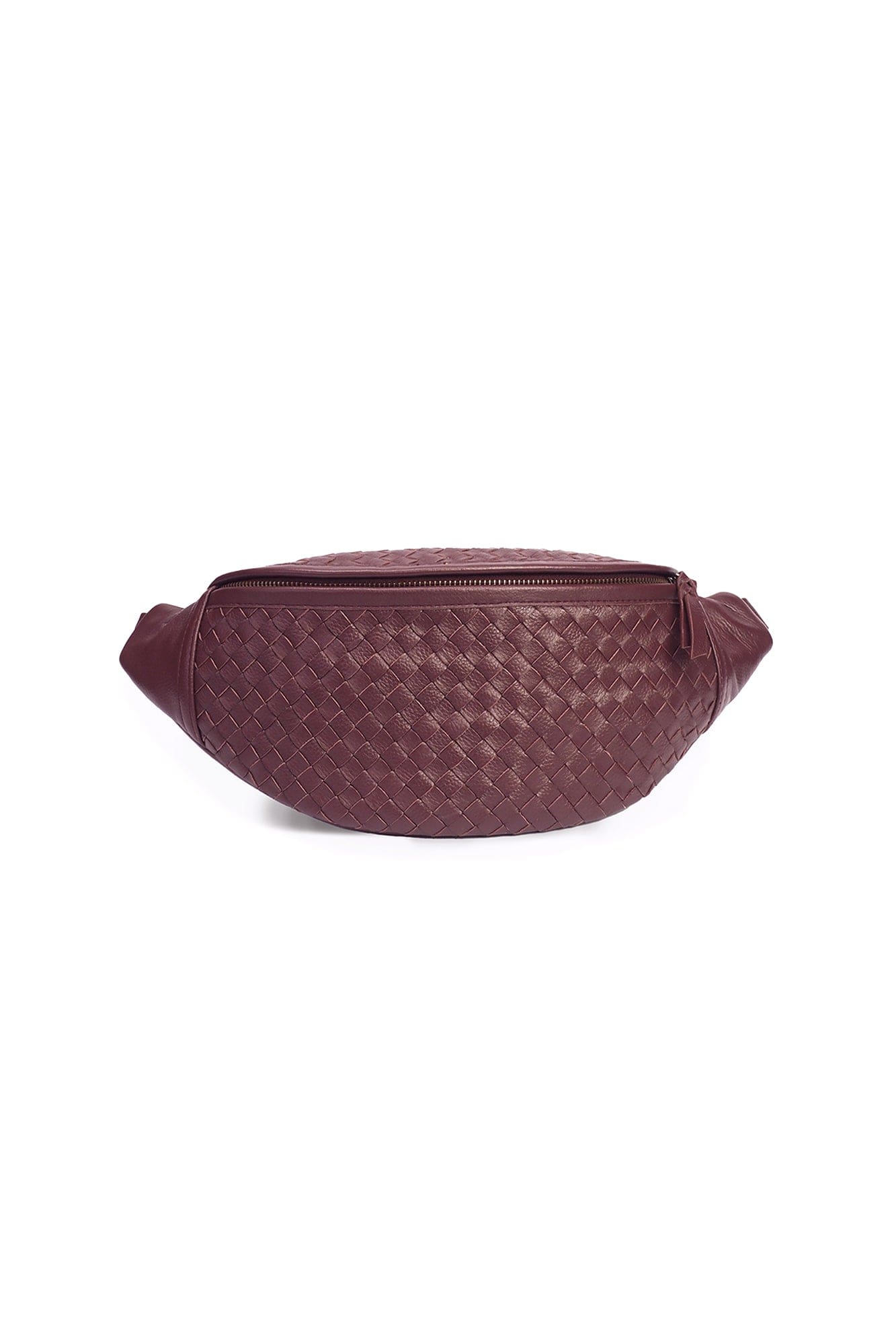 Mandrn Woven Atlas - Burgundy Fanny Pack