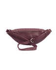 Mandrn Woven Atlas - Burgundy Fanny Pack