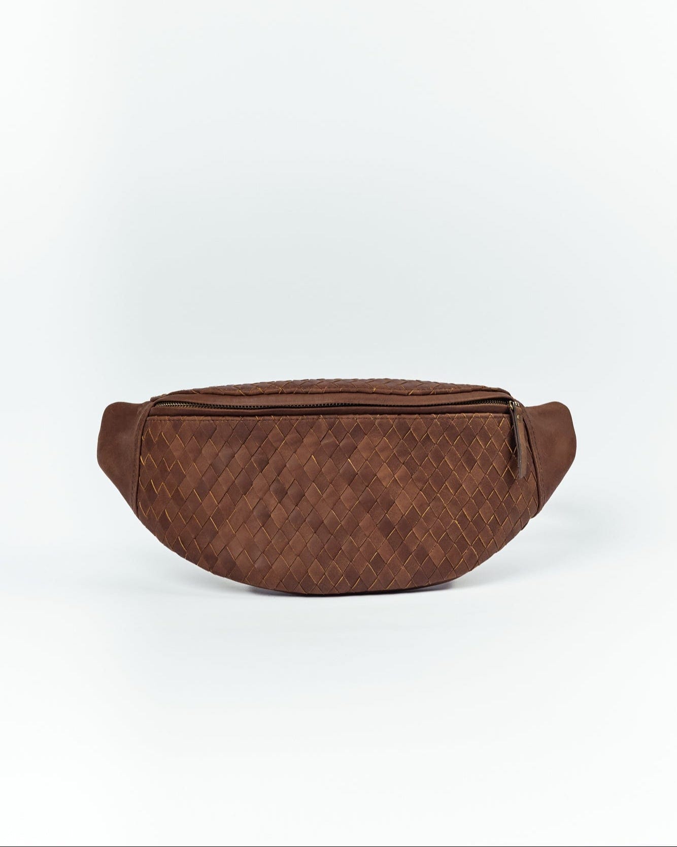 Mandrn Woven Atlas - Saddle (Dark) Fanny Pack