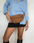 Mandrn Woven Atlas - Saddle (Light) Fanny Pack