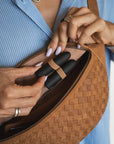 Mandrn Woven Atlas - Saddle (Light) Fanny Pack