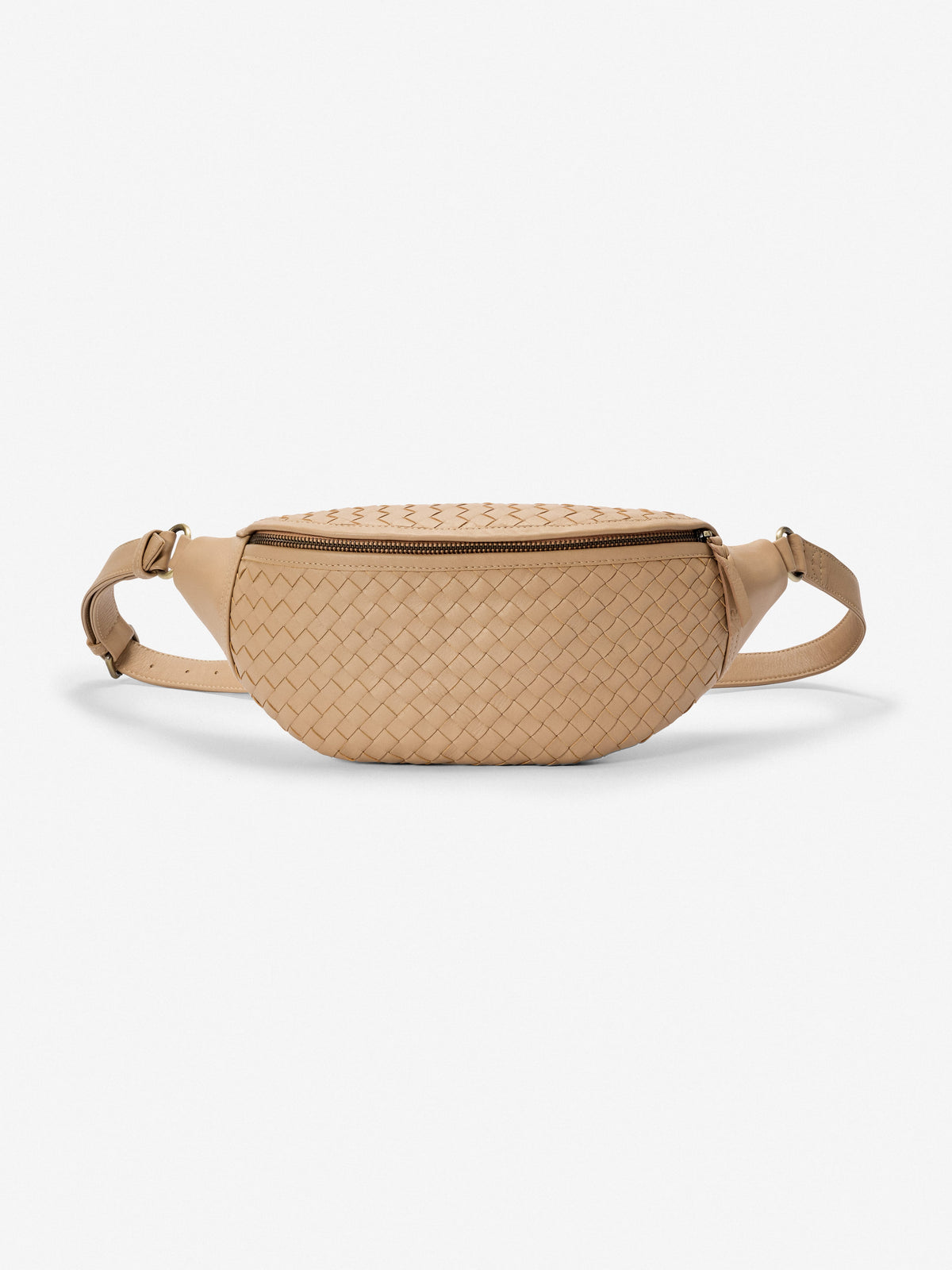 Mandrn Woven Atlas - Sand Crossbody Bag