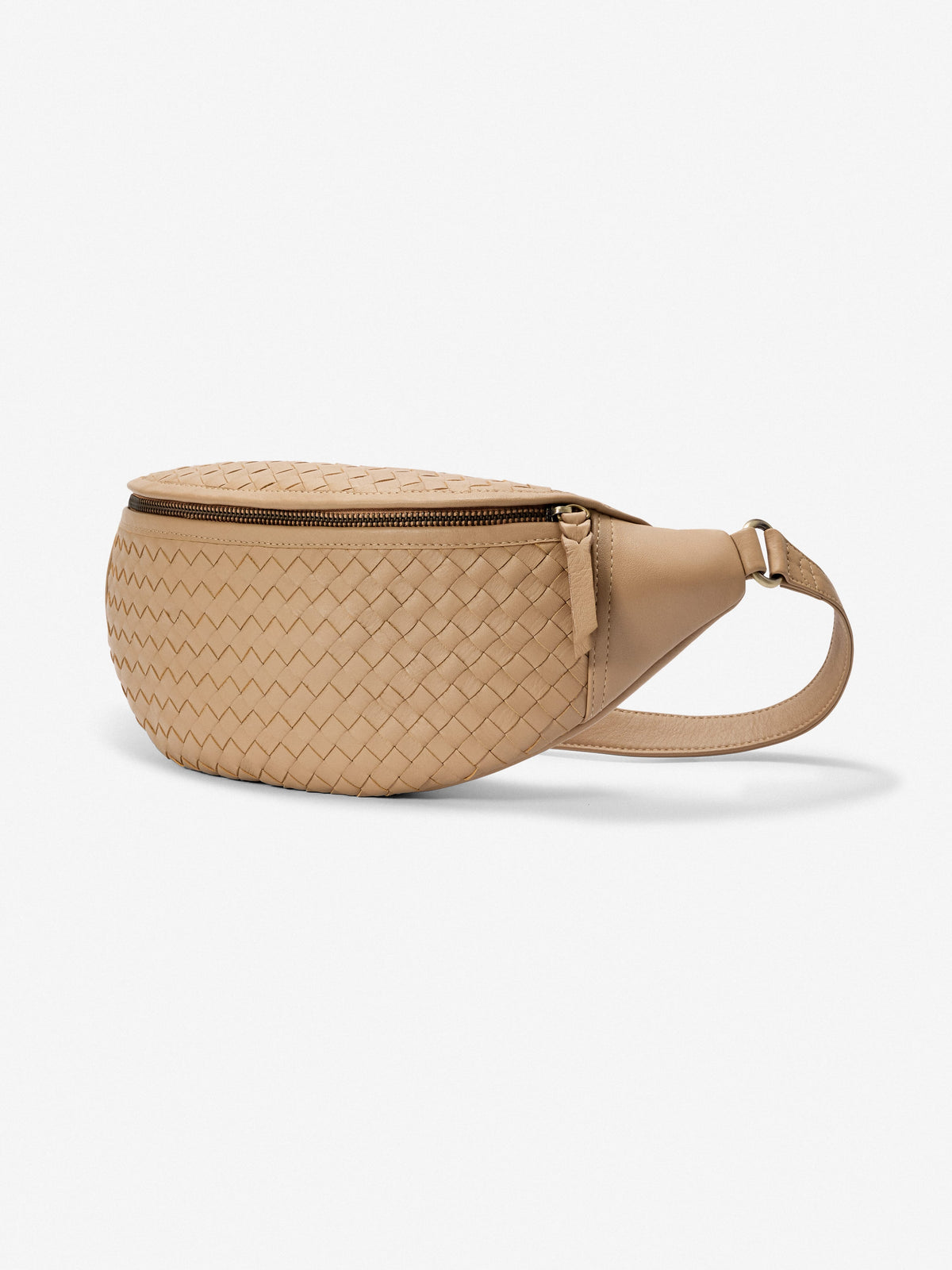 Mandrn Woven Atlas - Sand Crossbody Bag