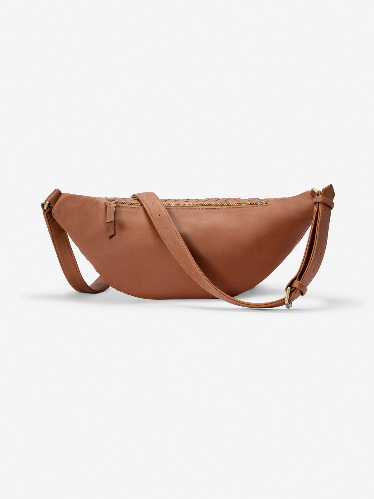 Mandrn Woven Atlas - Tan Crossbody Bag