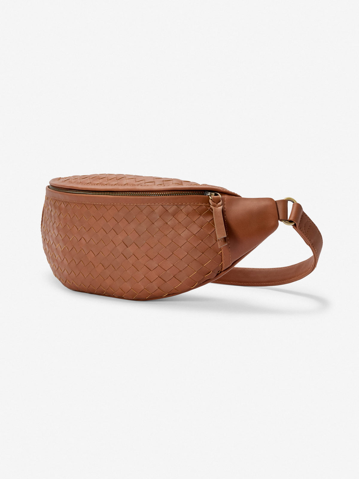 Mandrn Woven Atlas - Tan Crossbody Bag