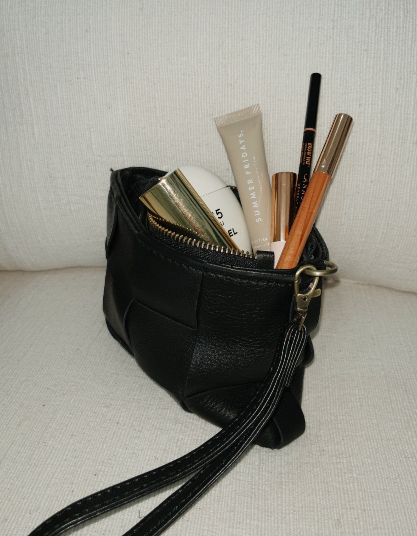 Mandrn Woven Bowie Wristlet - Black Wristlet