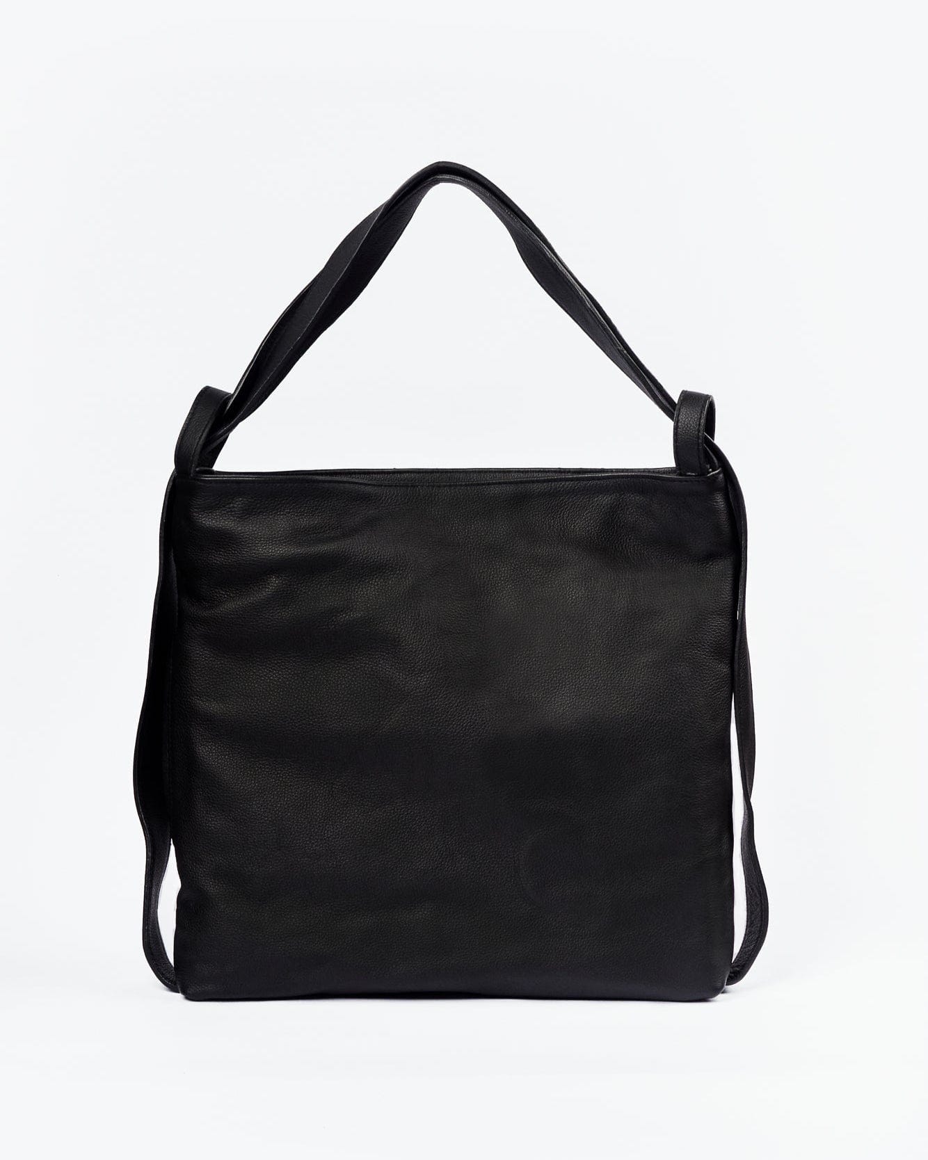 MANDRN Woven Evra Tote - Black tote